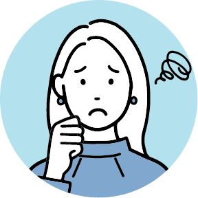転職するか迷っている女性