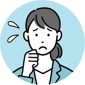 転職するか迷っている女性
